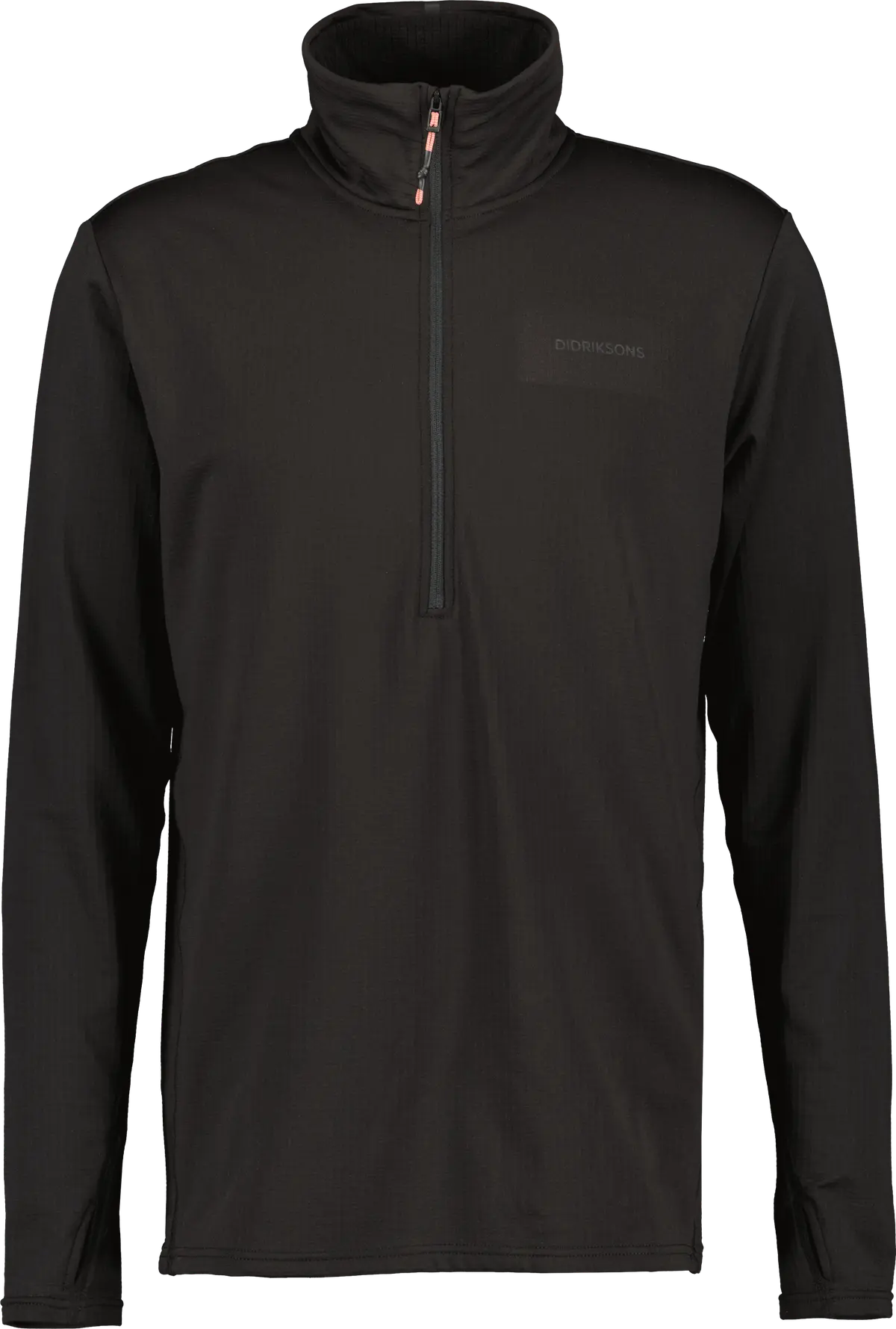 Didriksons Men's Kalle Half Zip 2 Black