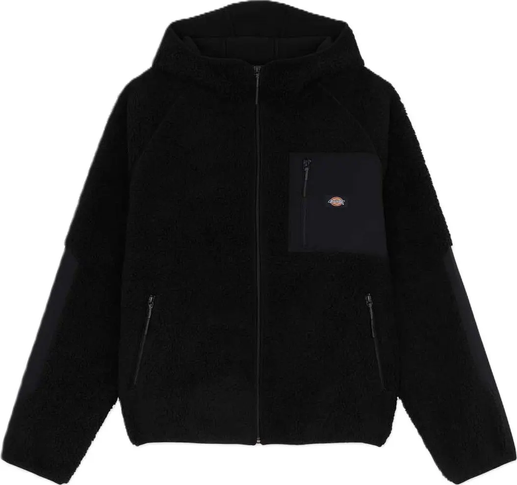 Dickies Men's Central High Pile Hooded Black