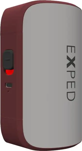 Exped Mega Pump Granite / Burgundy