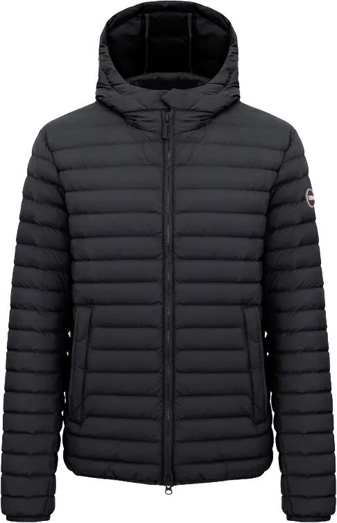 Colmar Men´s Light Down Jacket Hood Black