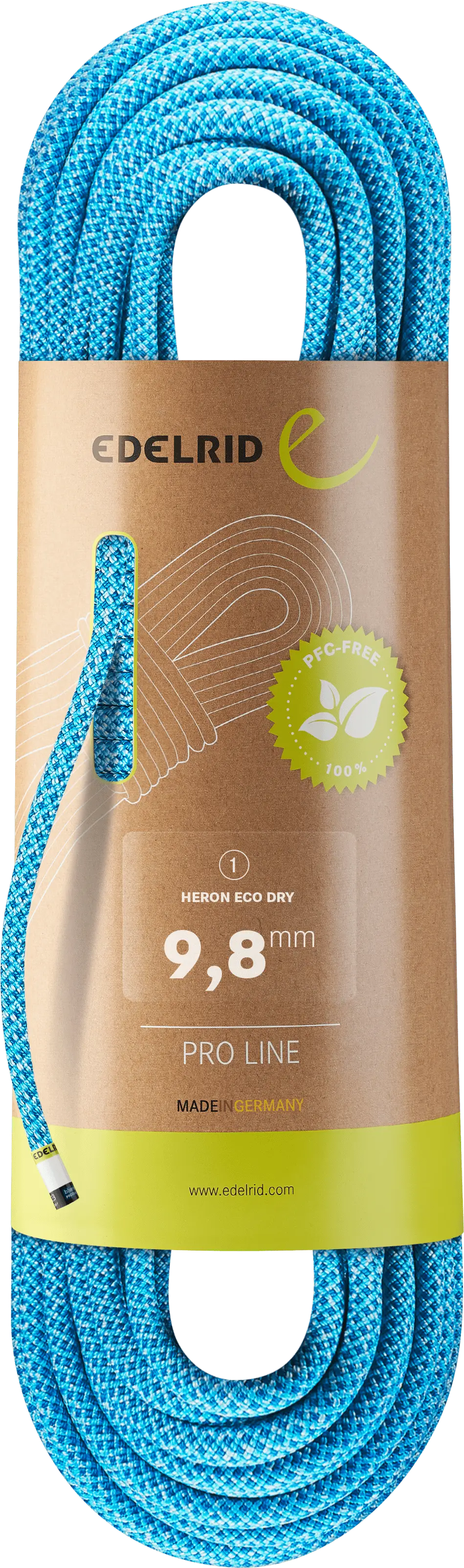 Edelrid Heron Eco Dry 9,8 mm 60 m Icemint
