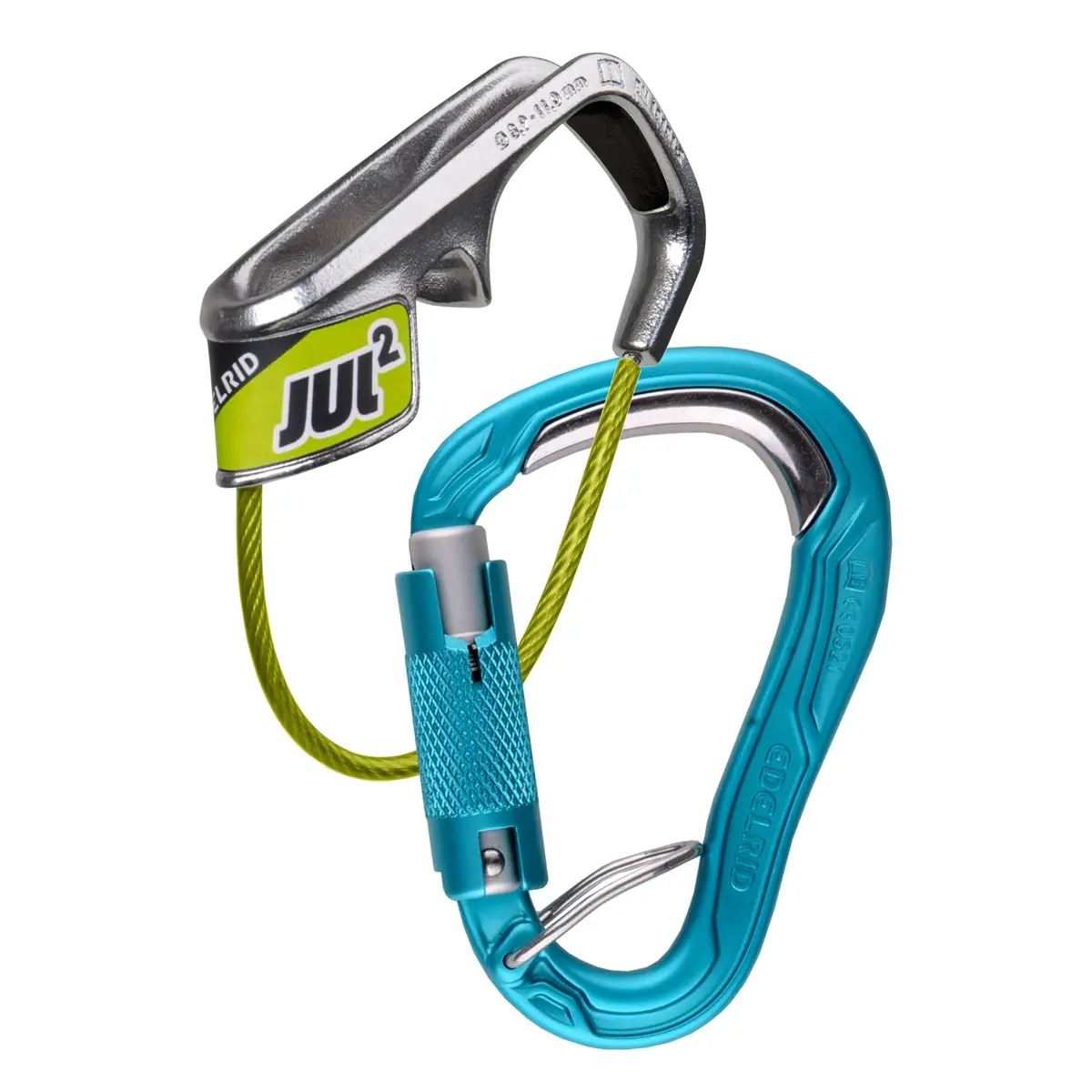 Edelrid Jul 2 Belay Kit Bulletproof Triple Icemint