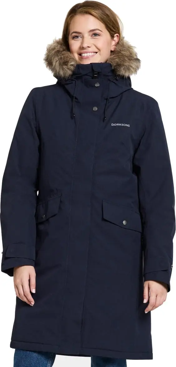Didriksons Erika Wns Parka 3 Dark Night Blue