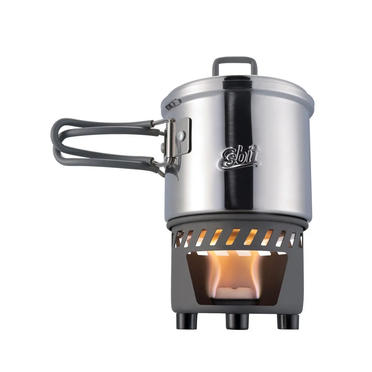 Esbit Solid Fuel Cookset 585ml NoColour