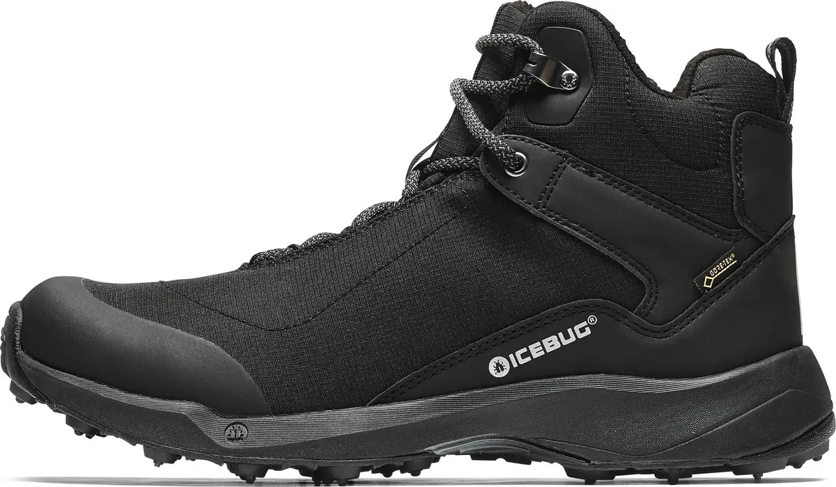 Icebug Men's Pace 3 Bugrip Gore-Tex Black