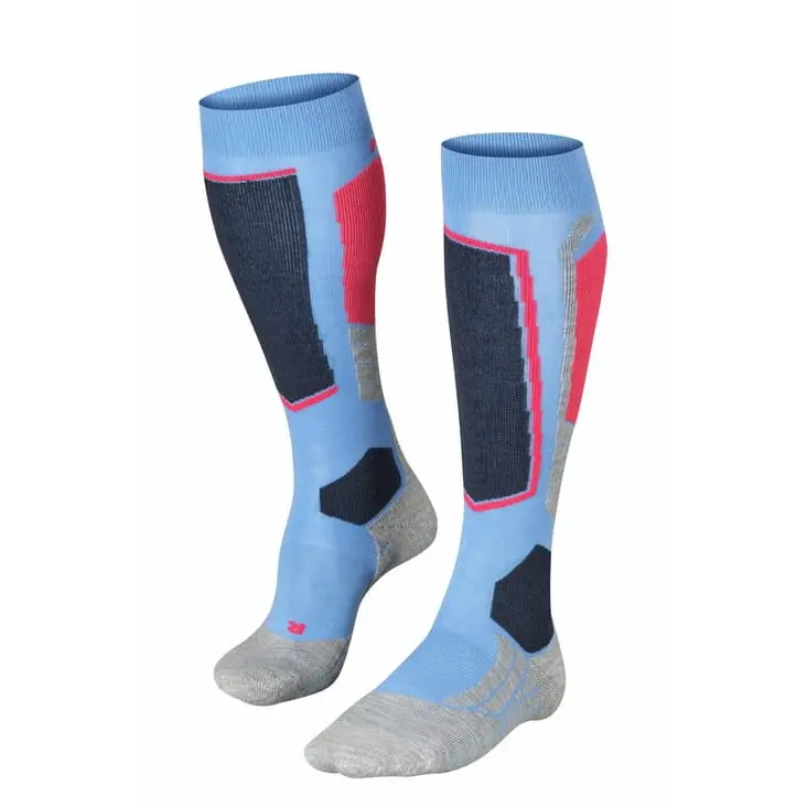 Falke Women's SK2 Skiing Knee-High Socks Blue Note