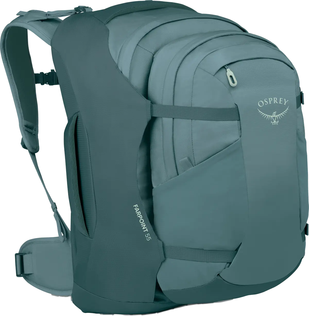 Osprey Men's Farpoint 55 Cascade Blue/Torrent Blue