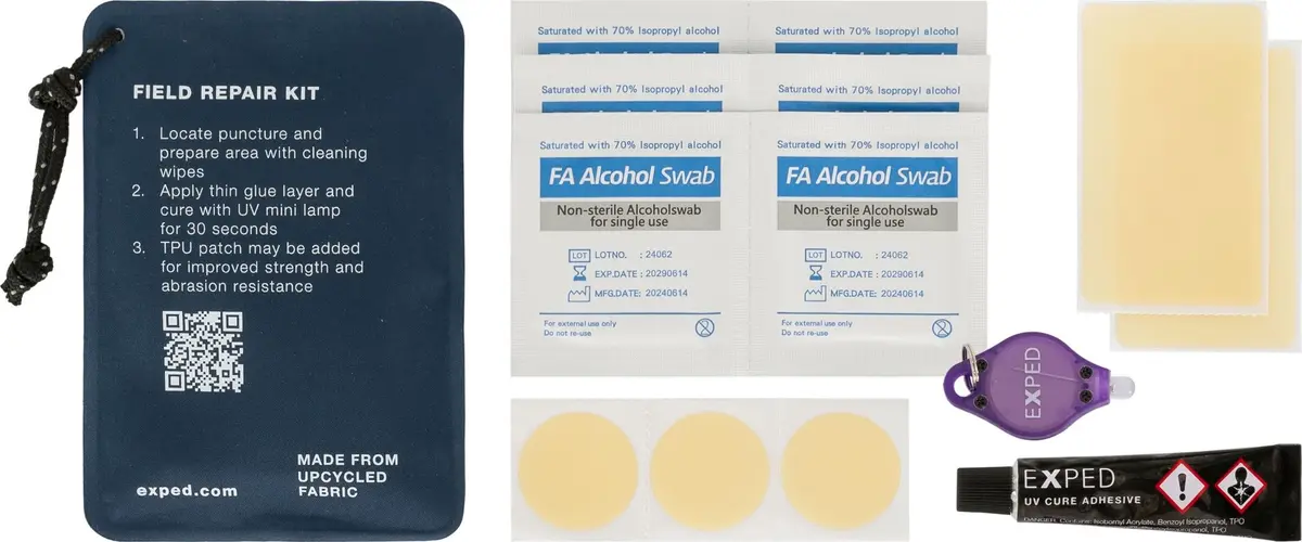 Exped Field Repair Kit Clear