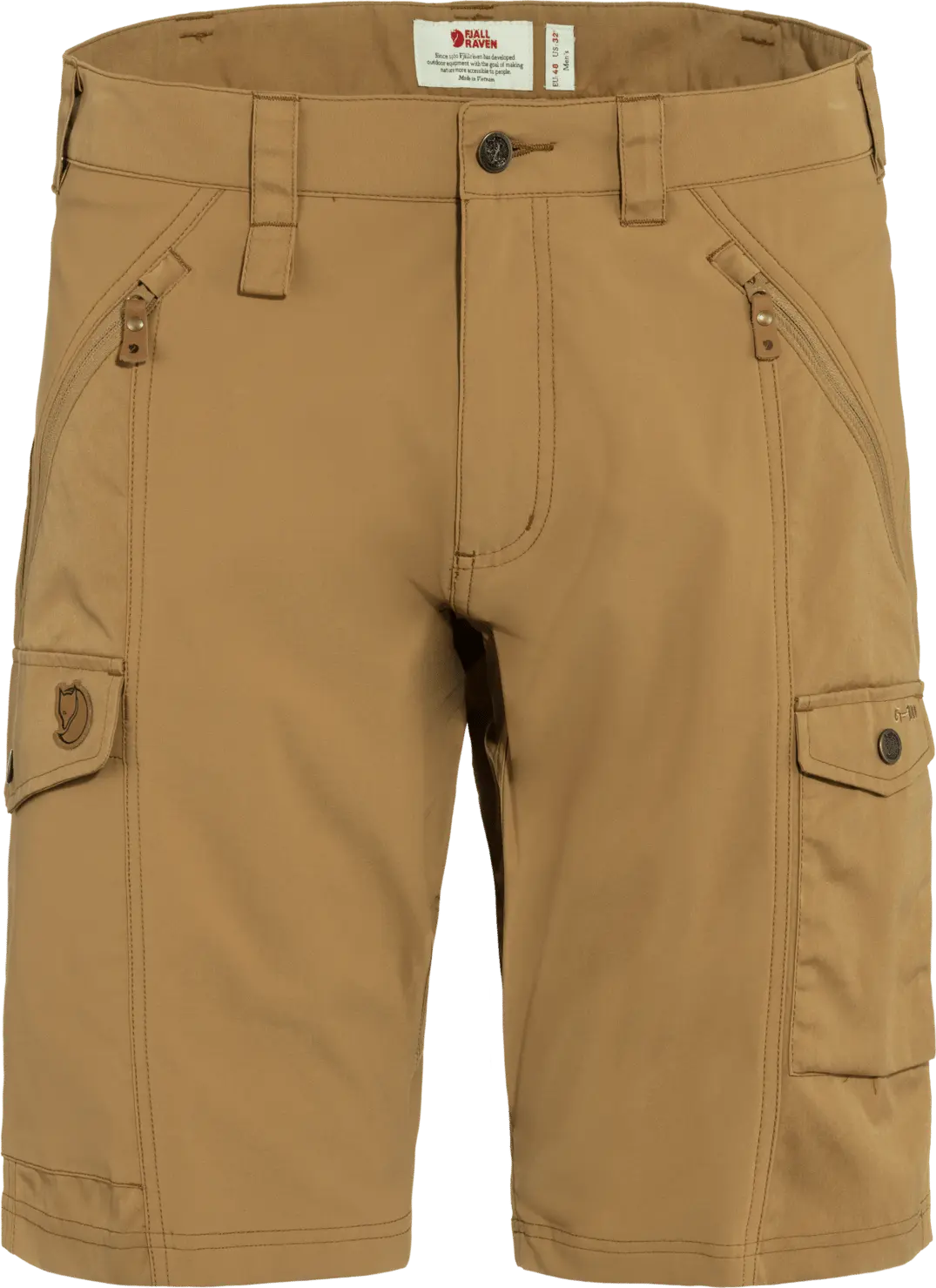 Fjällräven Men's Abisko Shorts Buckwheat Brown