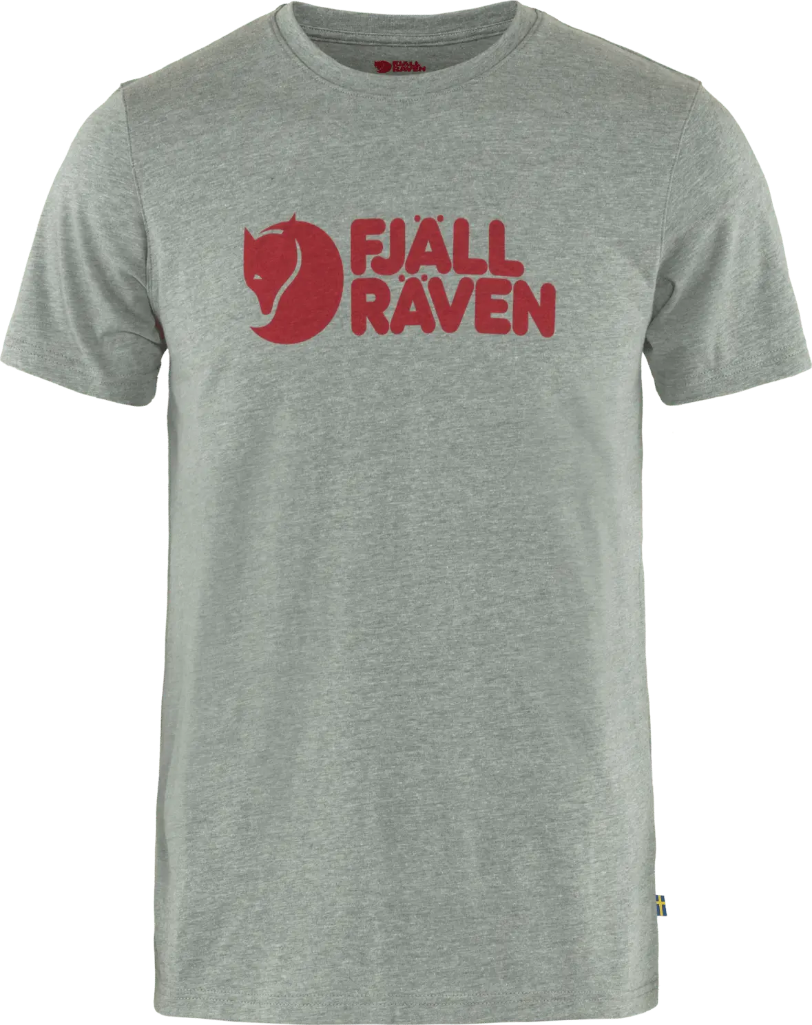 Fjällräven Men's Fjällräven Logo T-shirt Grey Melange