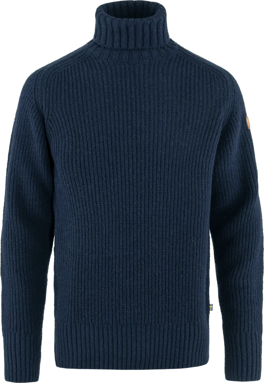 Fjällräven Men's Övik Roller Neck Sweater Dark Navy