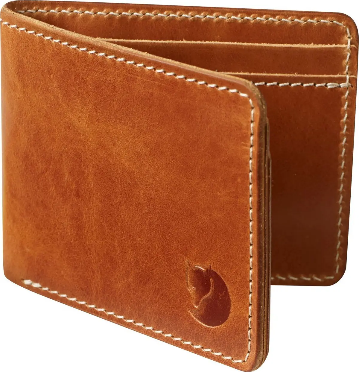 Fjällräven Övik Wallet Leather Cognac