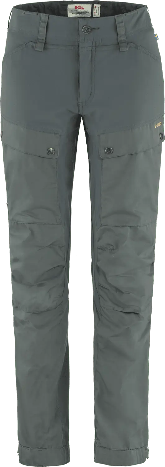 Fjällräven Women's Keb Trousers Curved Basalt