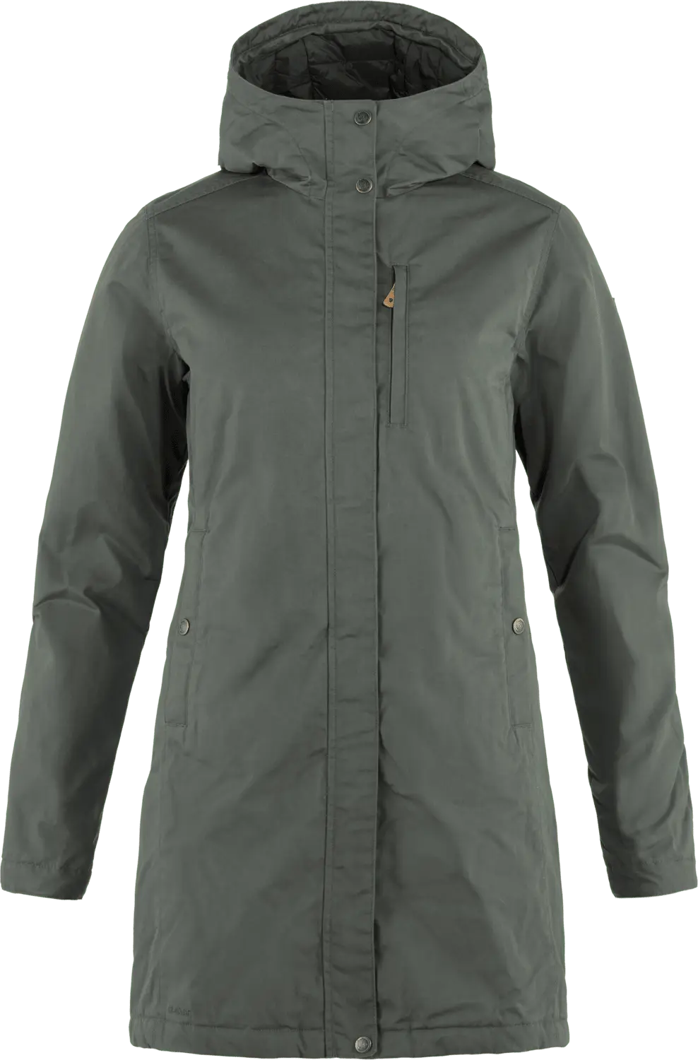 Fjällräven Women's Kiruna Padded Parka Basalt