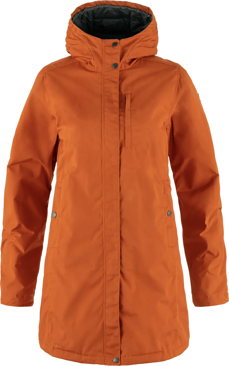Fjällräven Women's Kiruna Padded Parka Terracotta Brown