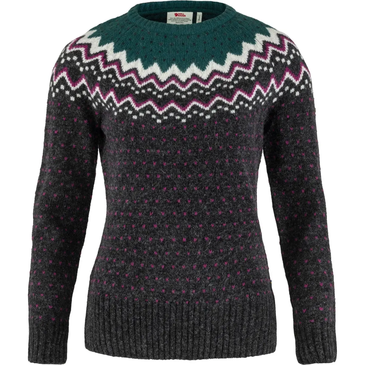 Fjällräven Women's Övik Knit Sweater Arctic Green