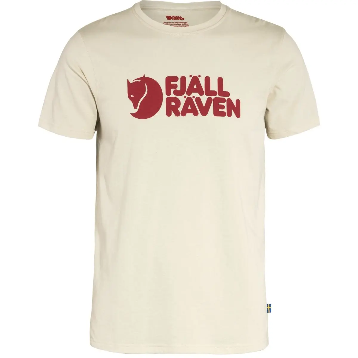 Fjällräven Men's Fjällräven Logo T-shirt Chalk White