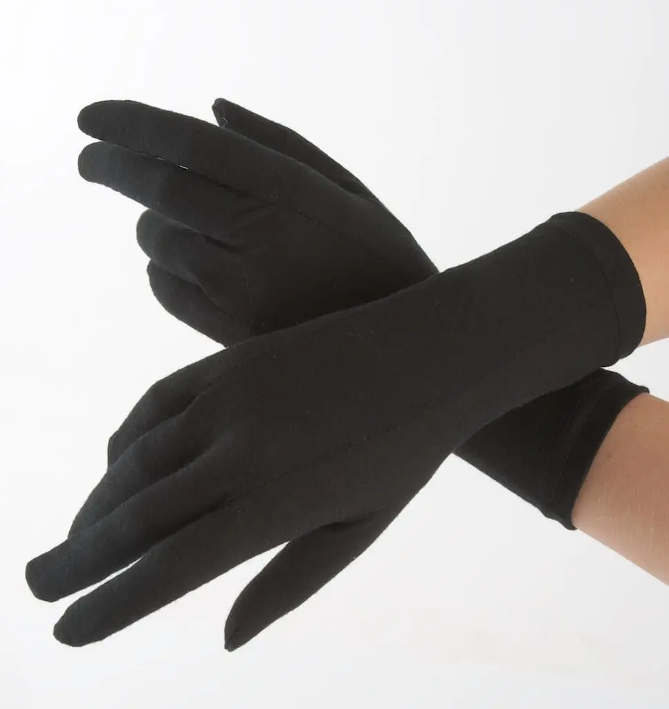 Aclima LightWool Liner Gloves Jet Black