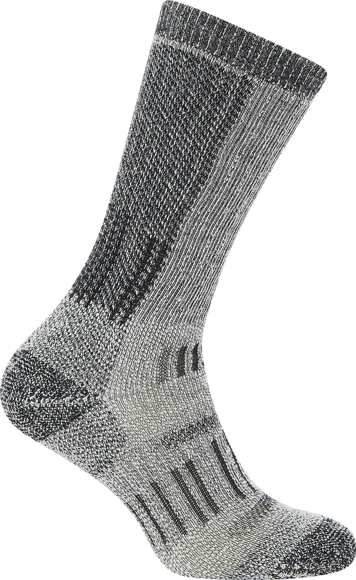 Icebreaker Men Merino Hike+ Mountaineer Mid Calf Jet Hthr/black