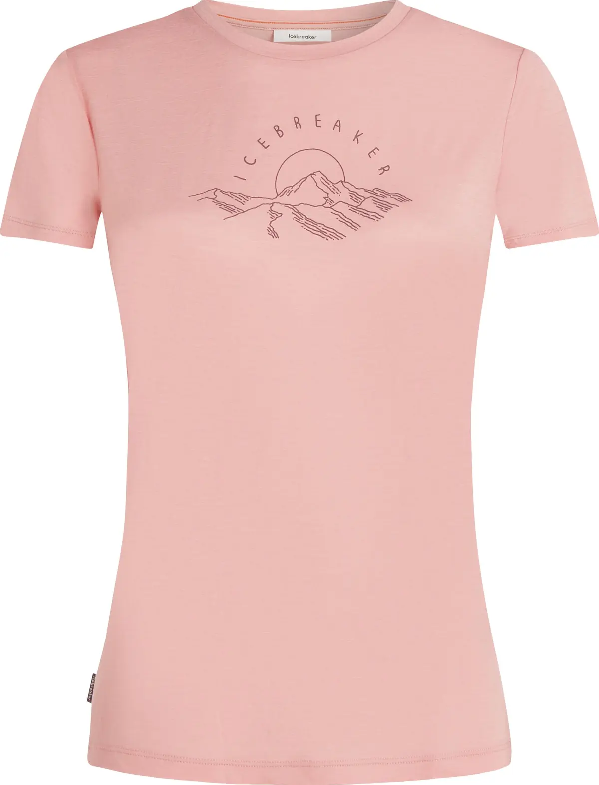 Icebreaker W Mer 150 Tech Lite Ss Tee Sunrise Sumit Blush