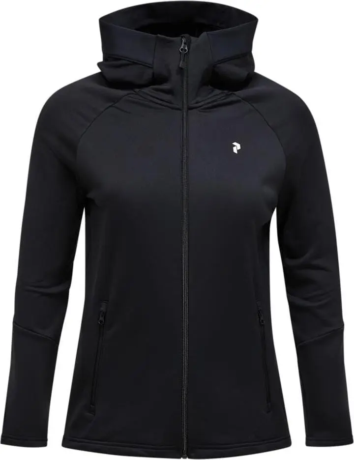 Peak Performance Women's Rider Essentials Zip Hood Black