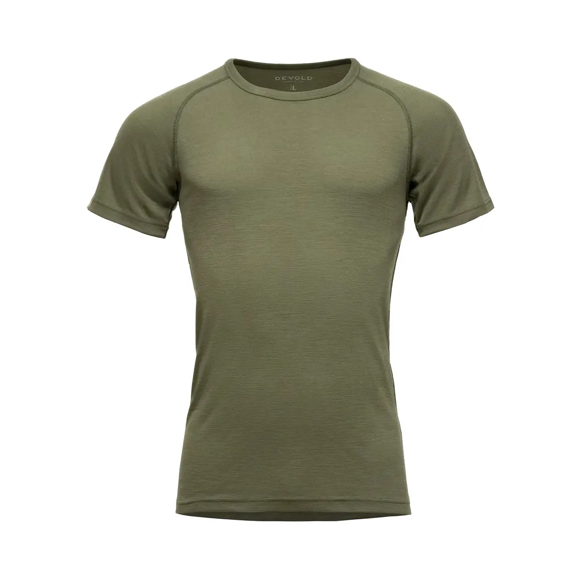 Devold Men's Lauparen Merino 190 Base Tee Lichen