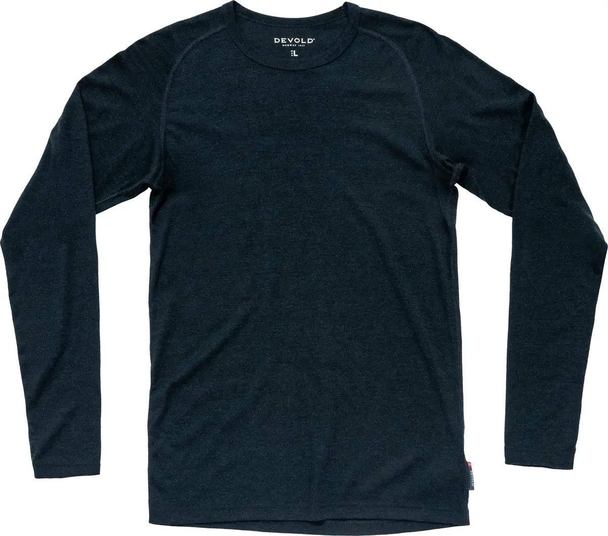 Devold Men's Lauparen Merino 190 Base Shirt Ink