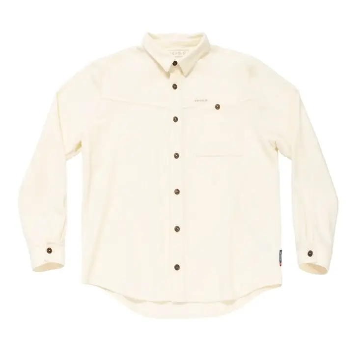 Devold Merino Overshirt Raw White