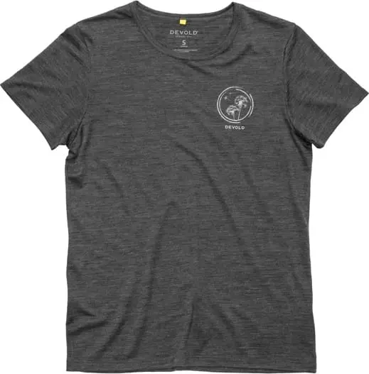 Devold Active "Spring" Tee Wmn Anthracite