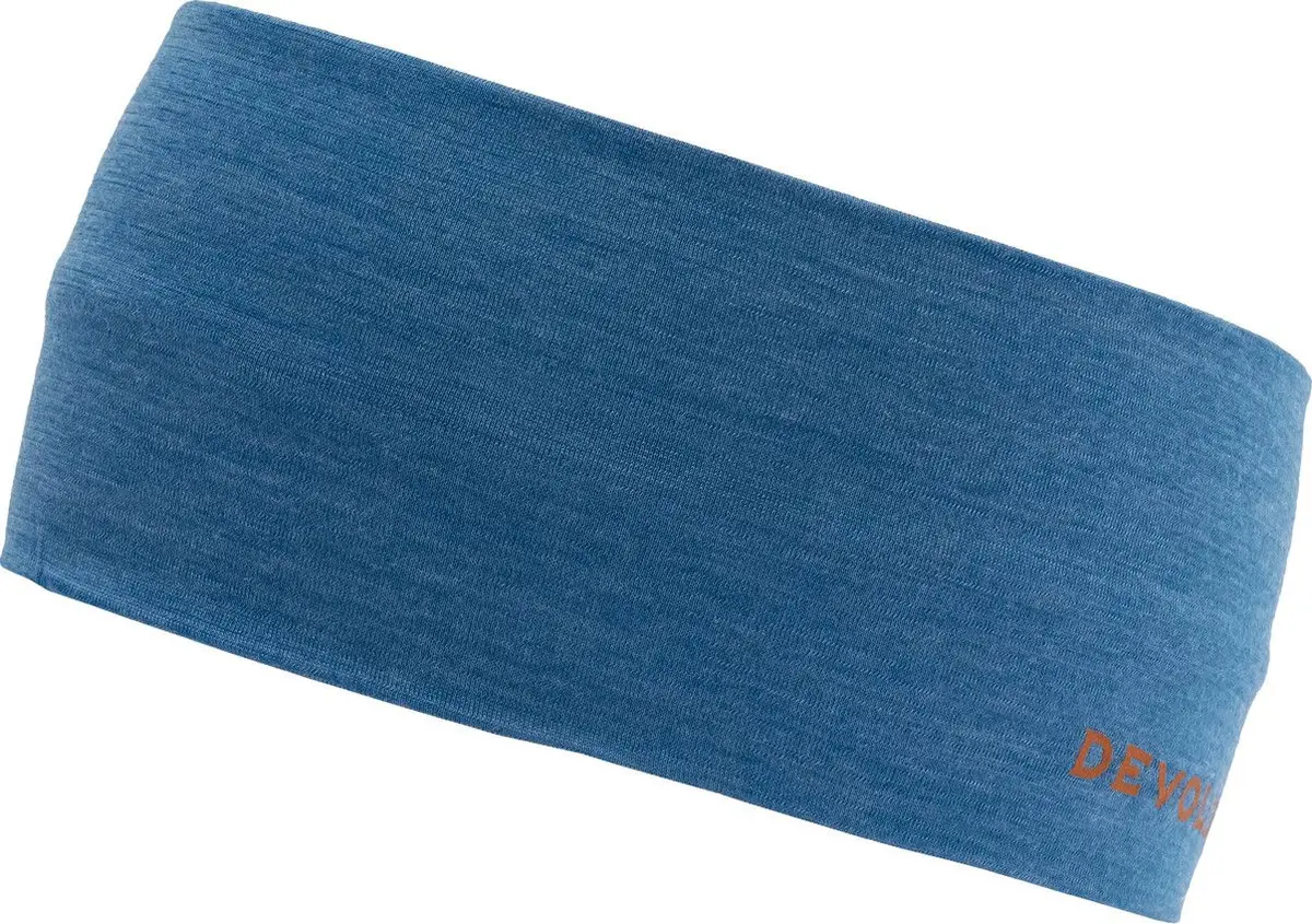 Devold Running Headband Anthracite