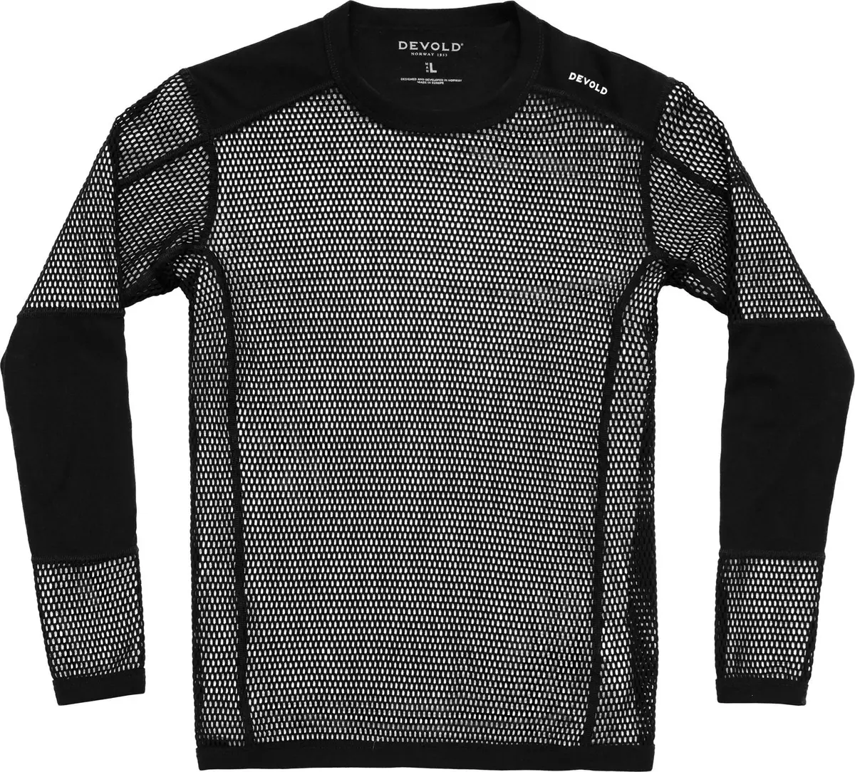 Devold Men's Wool Mesh Pro Shirt Black