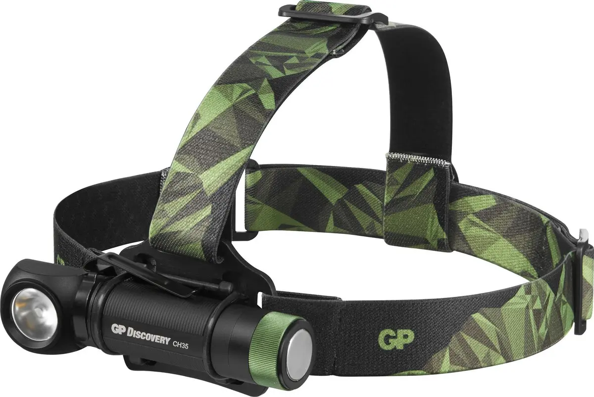 GP Batterier GP CHR35 Discovery Headlamp 600LM Nocolour