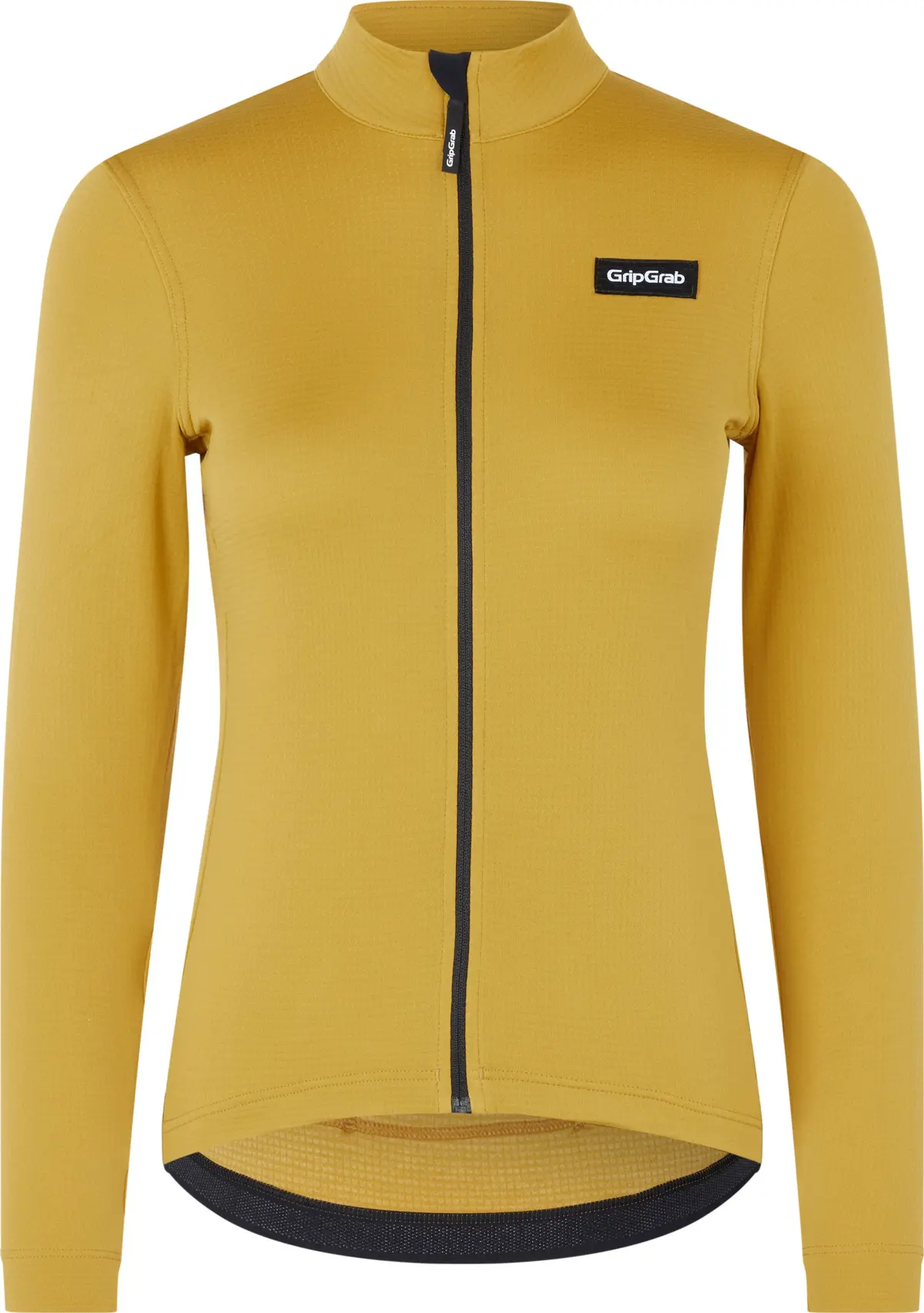Gripgrab Women's GripGrab EXPLR Merinotech Thermal Long Sleeve Jersey Mustard Yellow