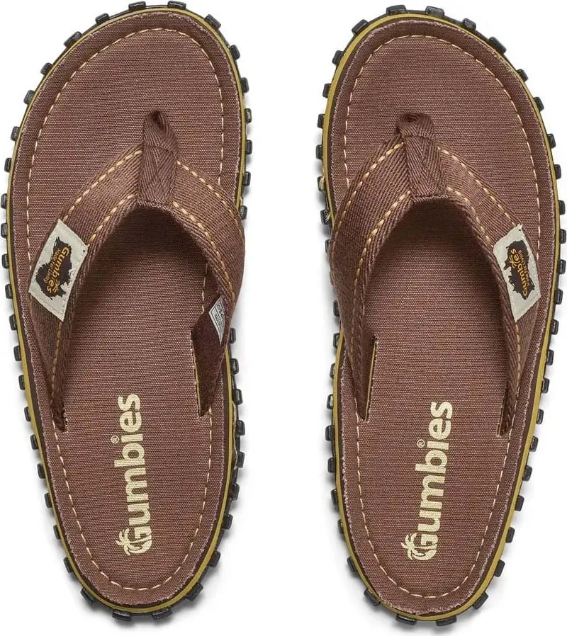 Gumbies Unisex Islander Classic Brown