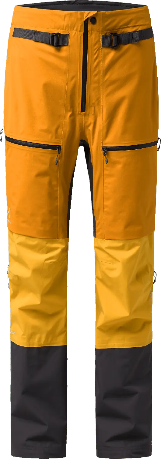 Haglöfs Women's L.I.M Touring Proof Pant Sunny Yellow/Desert Yellow
