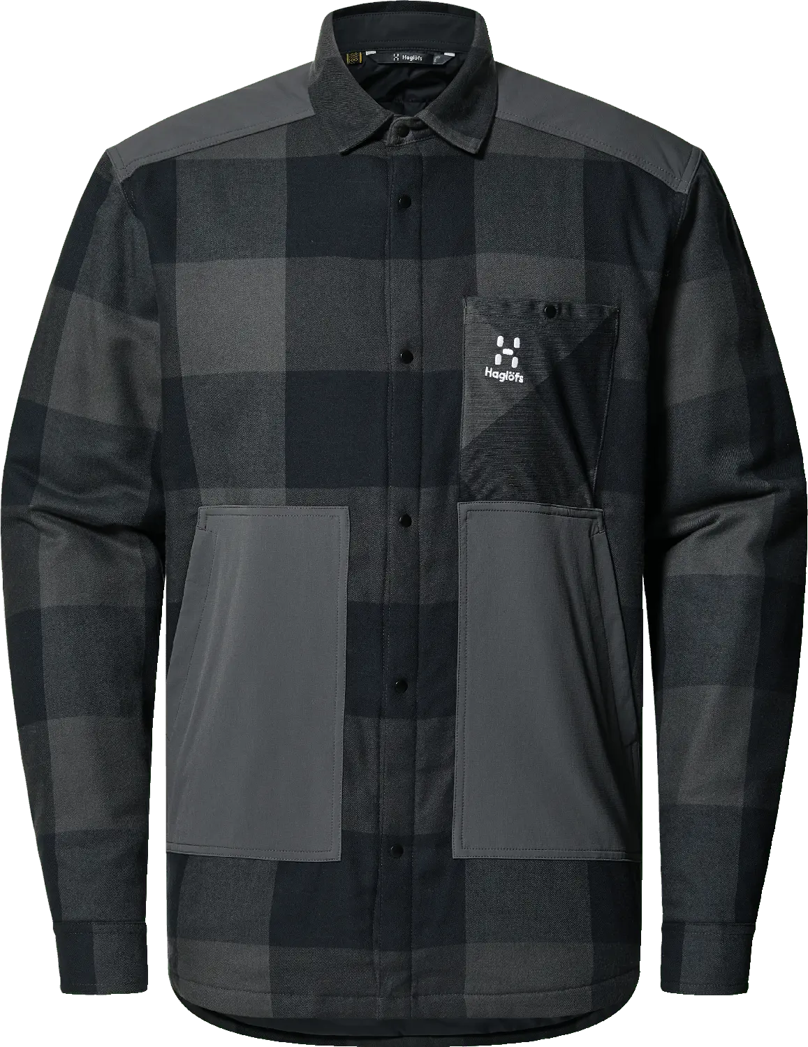 Haglöfs Men's Insulated Timmer Shirt True Black/Magnetite