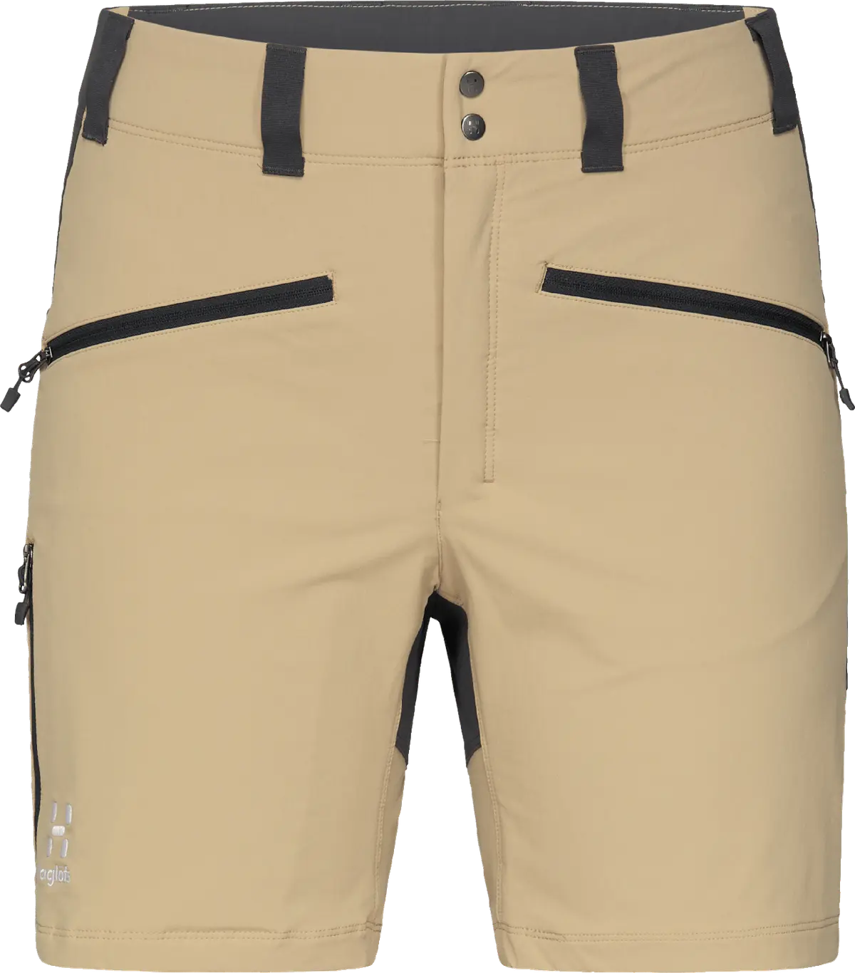 Haglöfs Women's Mid Standard Shorts Sand/Magnetite