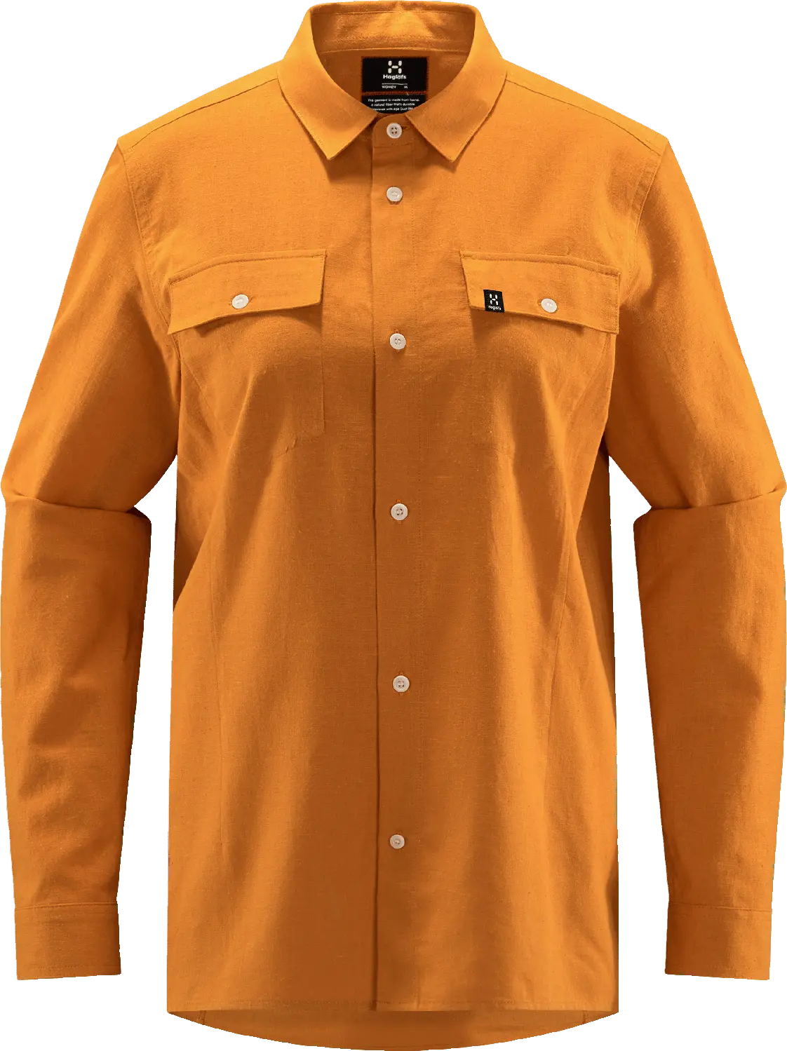 Haglöfs Women's Curious Hemp Shirt Desert Yellow