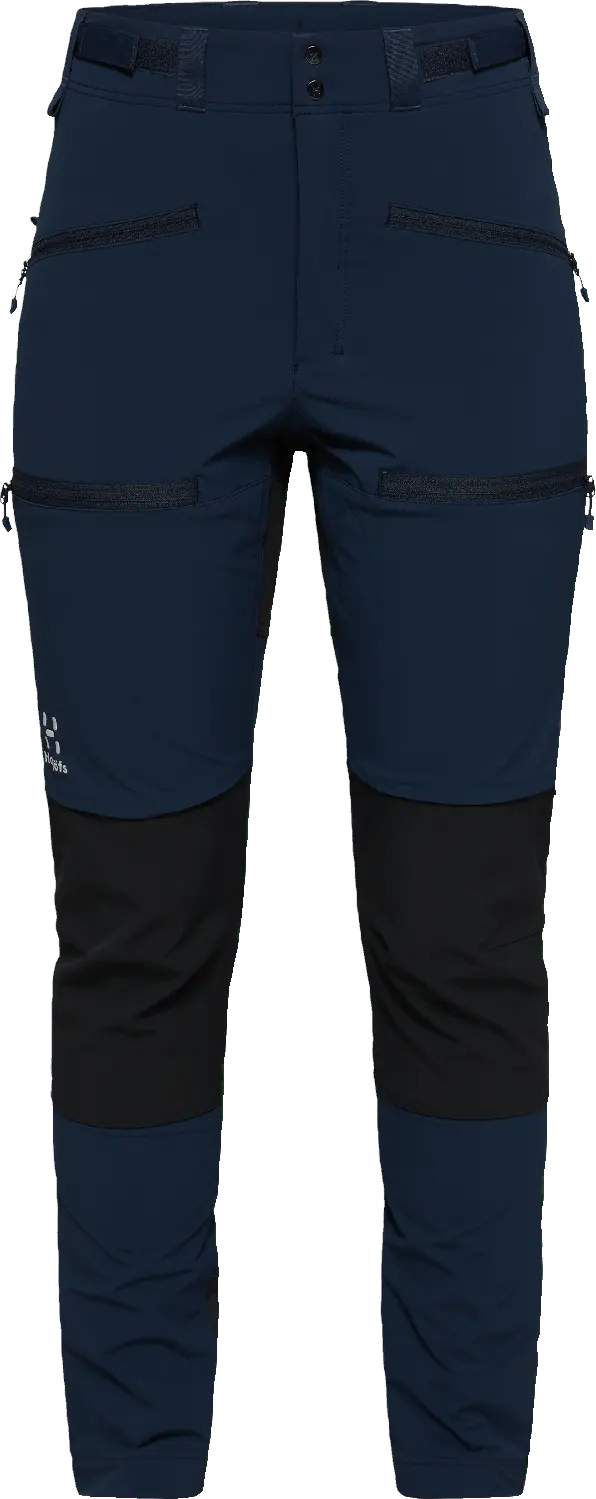 Haglöfs Women's Rugged Slim Pant Tarn Blue/True Black