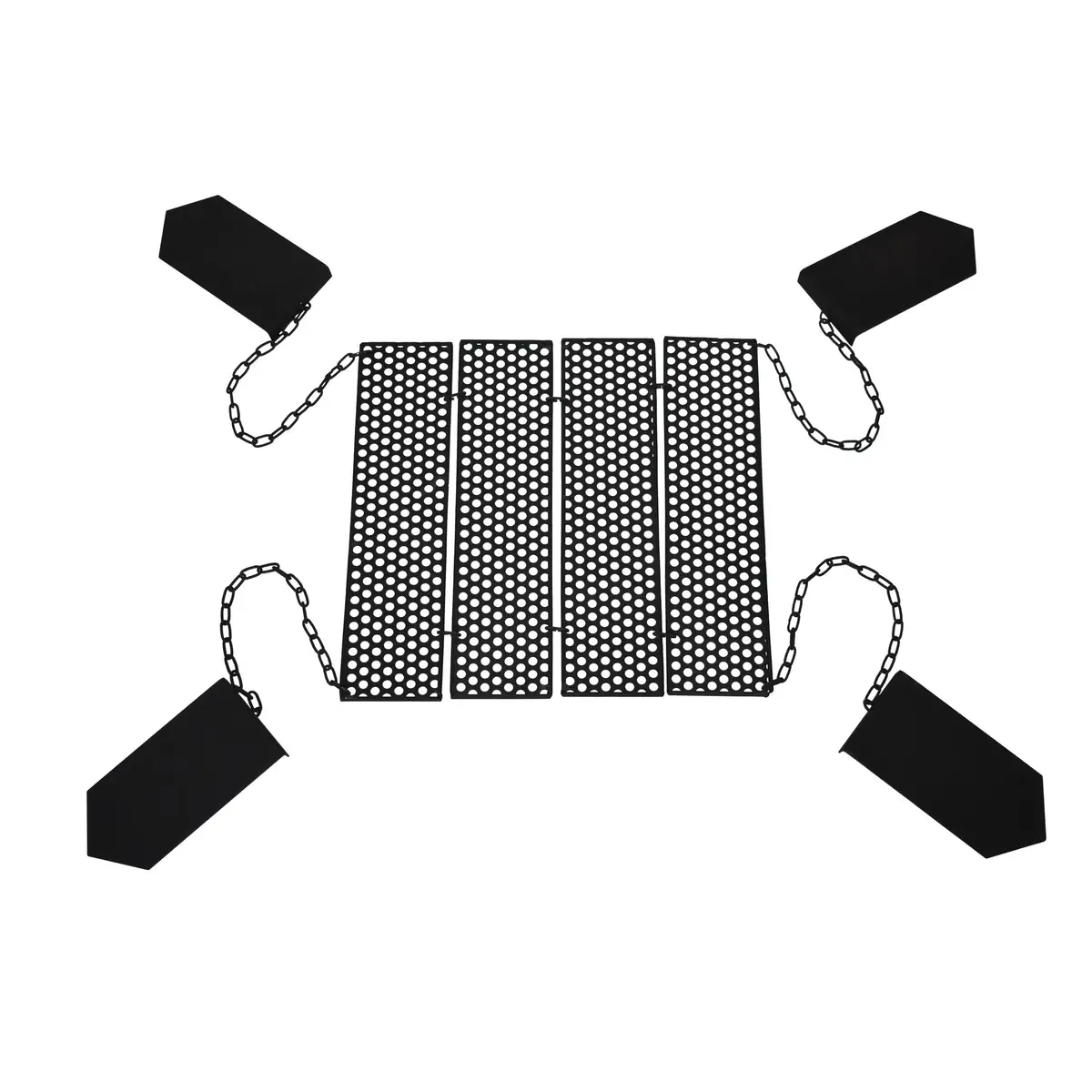 Hällmark Fire Grate 44x44 cm Black