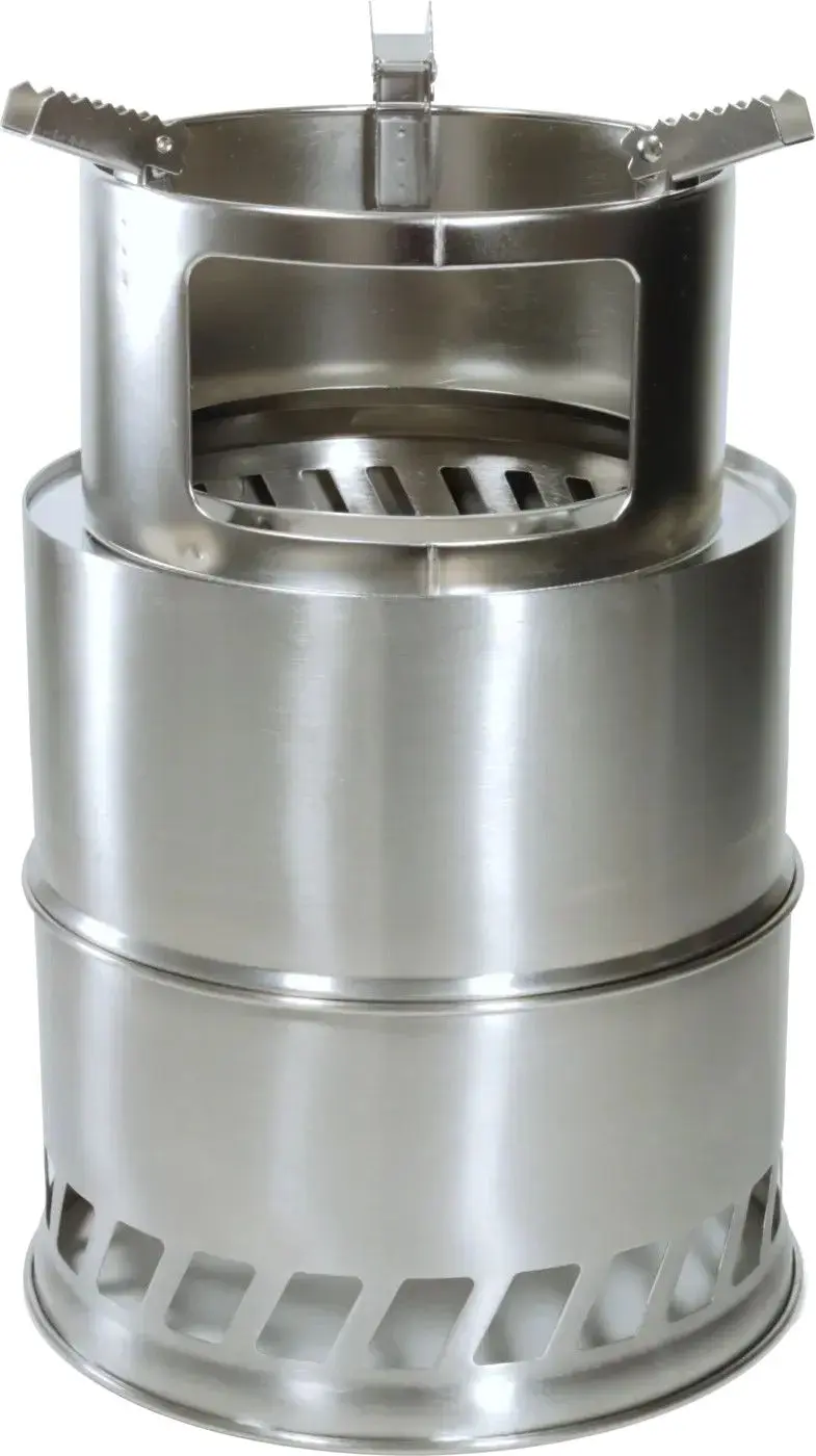 Hällmark Hiking Wood Stove Stainless Steel