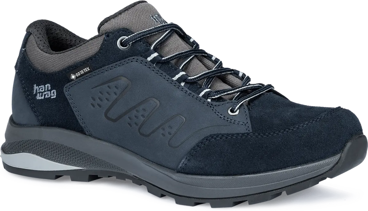 Hanwag Women's Torsby Low Sf Extra Gore-Tex Lady Navy/Asphalt