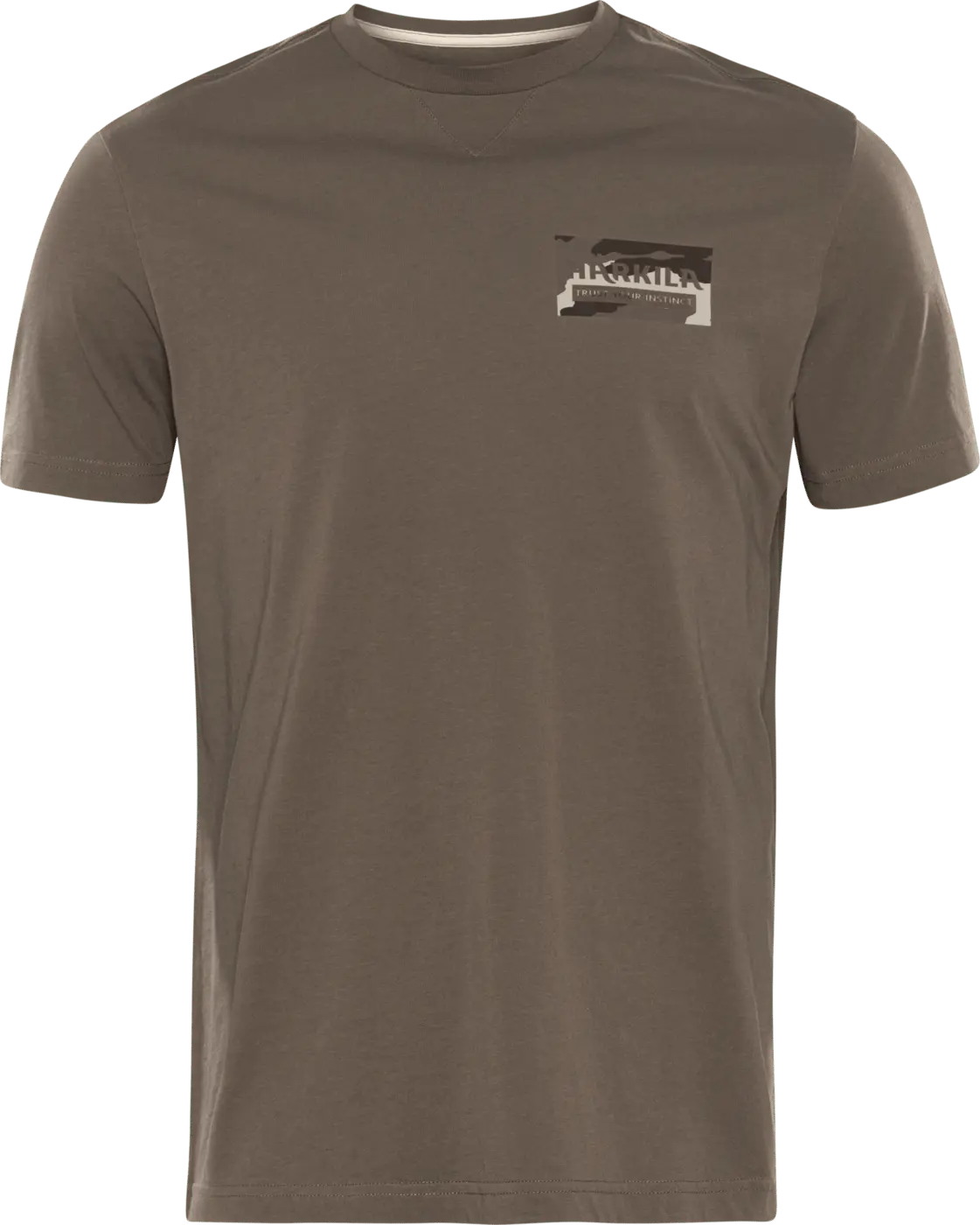 Härkila Men's Core T-Shirt Brown Granite
