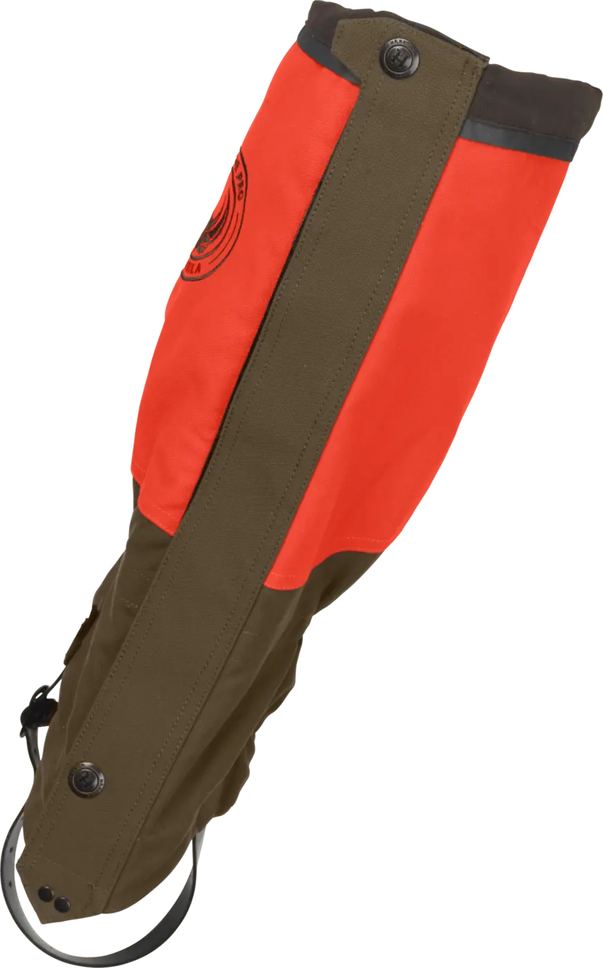 Härkila Wildboar Pro Gaiters Orange Blaze/Willow Green