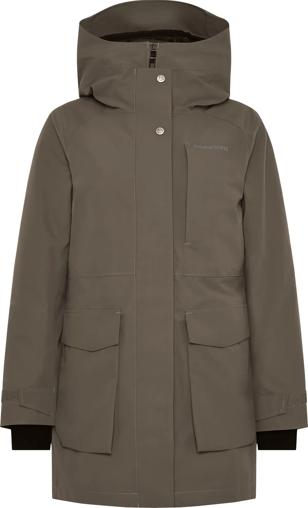 Didriksons Women's Harriet Parka Mocha Brown