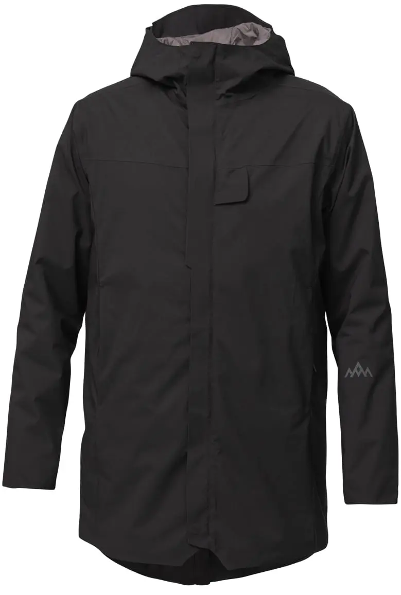 Heat Experience Men's Heatx Heated Oslo Coat Black
