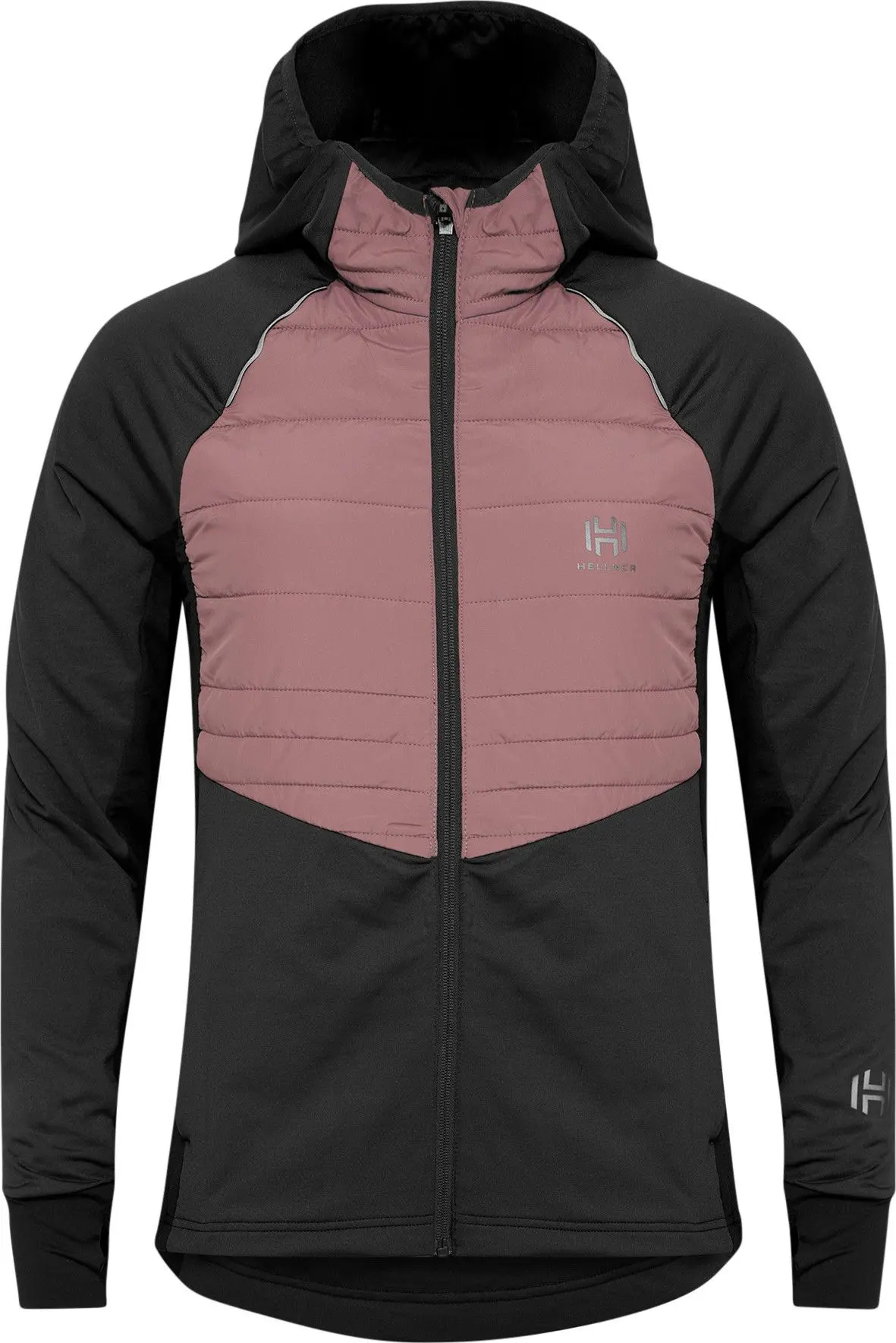 Hellner Women's Hirvas Hybrid Jacket Rose Taupe