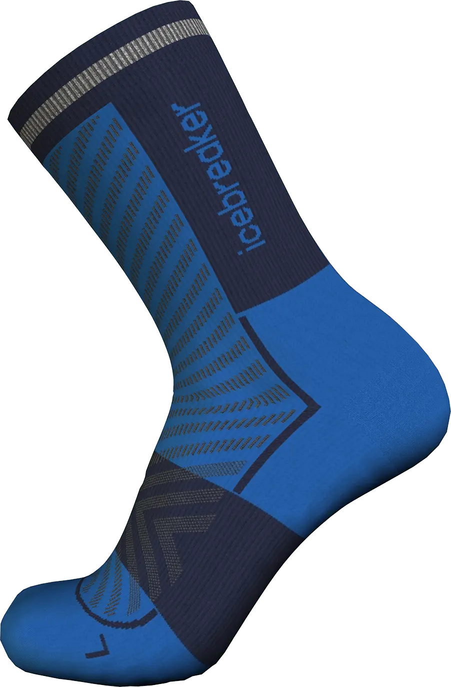Icebreaker Men's Merino Run+ Ultralight Crew Lazurite/midnight Navy