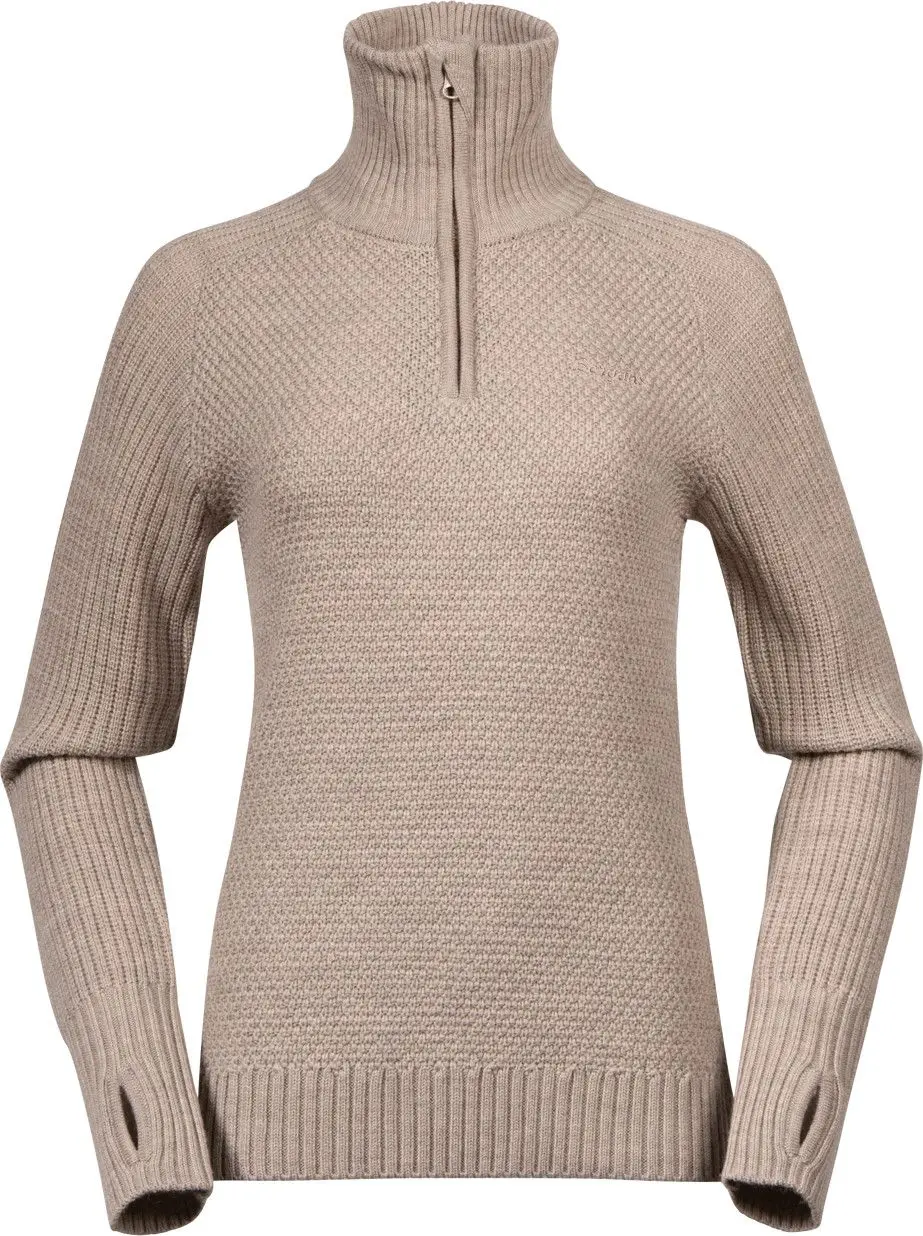 Bergans Women's Ulriken Jumper Sandstone