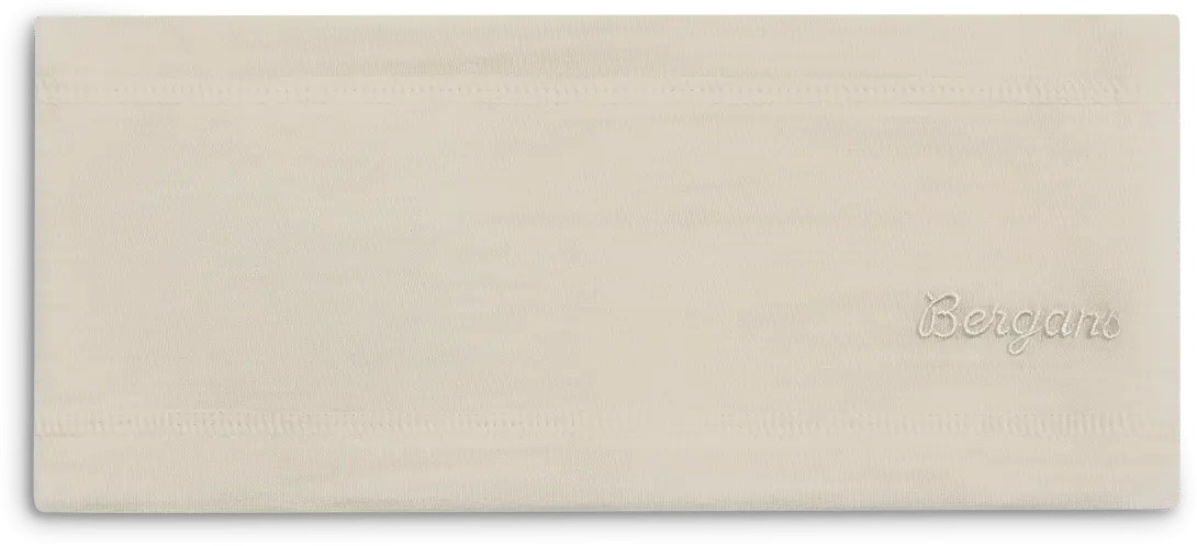 Bergans Wool Headband Vanilla White